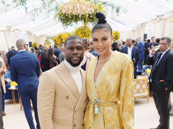 Kevin Hart is approximately 5 foot 4 while his wife, Eniko Parrish, is 5 foot 7.