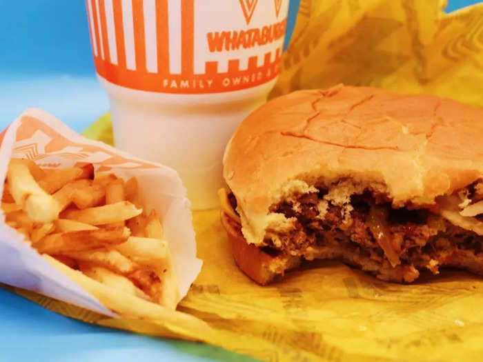 While I preferred the In-N-Out burger, I liked the Whataburger meal as a whole more.