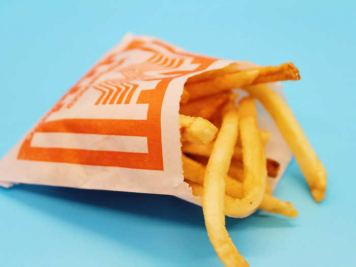 I thought the fries were well-salted and crispy.