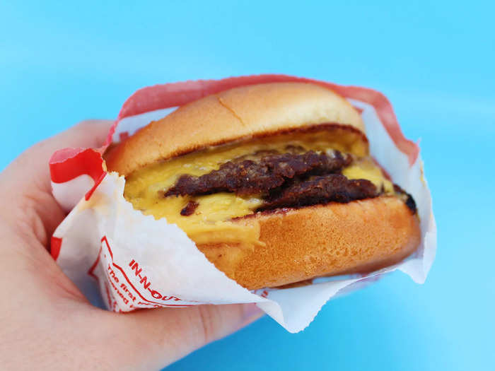 I recently ordered similar meals from In-N-Out and Whataburger to see which was the best. From In-N-Out, I ordered a Double-Double burger, regular fries, and soft drink.