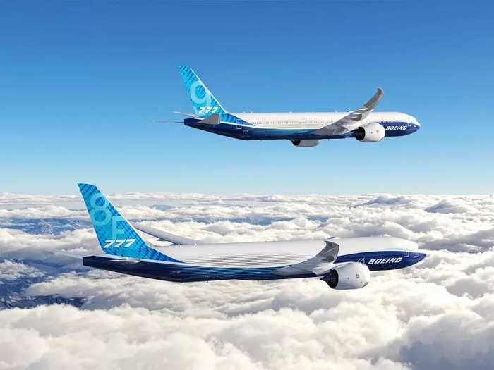 The aircraft offers a higher payload capacity than any competing twin-engine cargo plane, as well as 25% better fuel efficiency, emissions, and operating costs, according to Boeing.