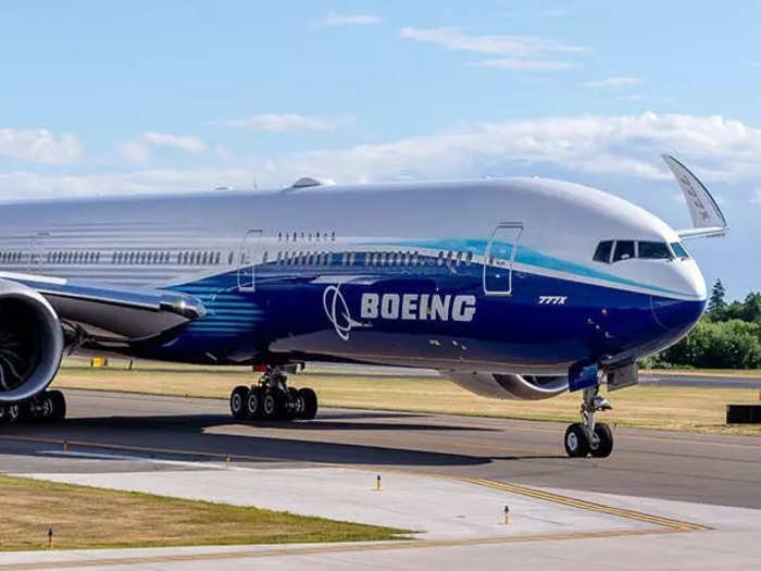 The 777-8F is the cargo version of the 777X, which features innovative folding wingtips and is an updated version of the original 777 aircraft that first flew in 1994.