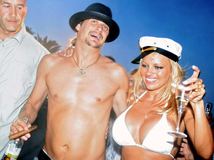 July 29, 2006: Anderson marries Kid Rock.