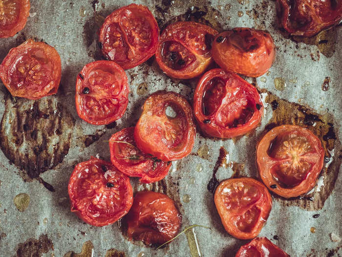 Brady avoided produce like strawberries, tomatoes, and eggplants.