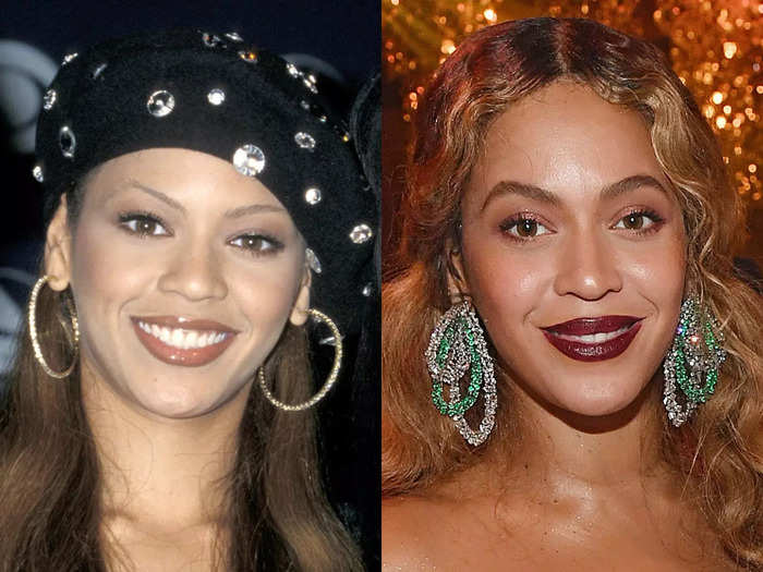 Not even Beyoncé was immune to over-plucked brows.