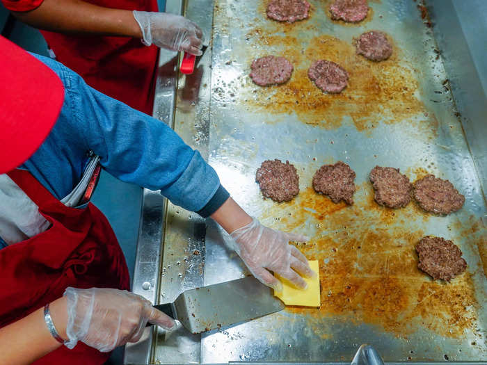 I also read up on how Five Guys makes its special smashed-style burgers, which got me even more excited for my first taste.