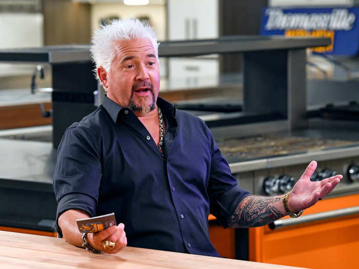 Guy Fieri is now one of the most famous celebrity chefs in the business, and "Diners, Drive-Ins, and Dives" has aired for over 15 years.