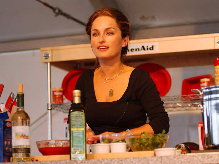 Giada De Laurentiis studied at Le Cordon Bleu in Paris before becoming a famous TV chef.