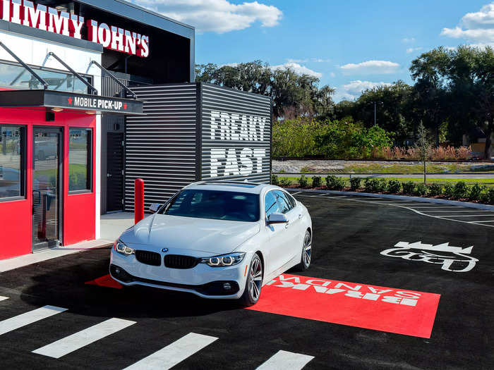 The new restaurant will still be "freaky fast," Jimmy John
