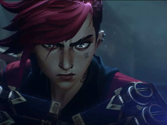 2. "Arcane: League of Legends" (Netflix)