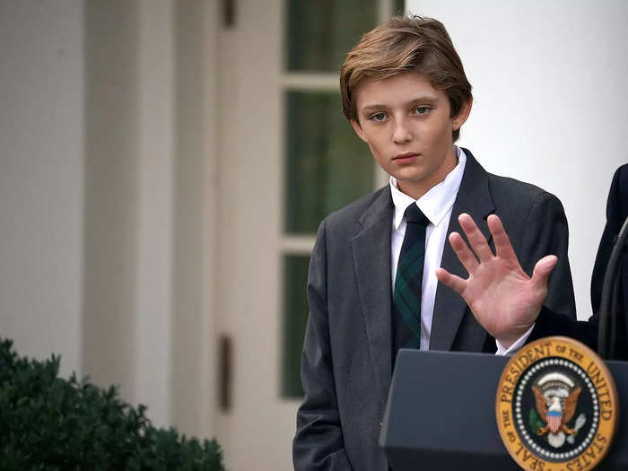 Barron Trump moved into the White House in June 2017 after finishing out the school year at Trump Tower in Manhattan.