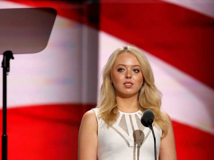 Tiffany Trump was in law school when her father took office.