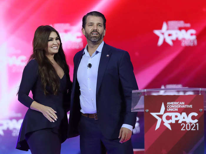 Trump Jr. continues to speak at Trump rallies, bought a house in Florida, and is reportedly engaged to Guilfoyle.