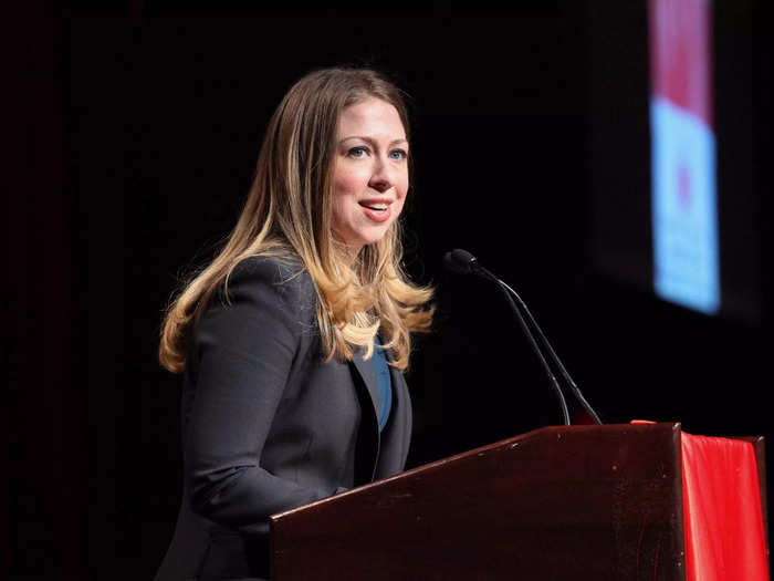 Chelsea Clinton serves as vice chair of the Clinton Foundation.