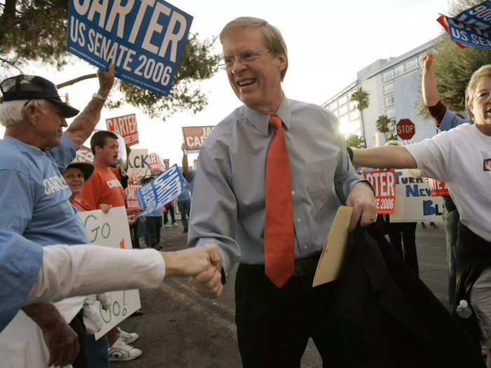 Jack ran for a Nevada seat in the US Senate.