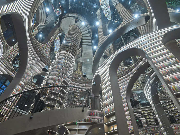 The city is also home to a futuristic bookstore that drew international headlines when it opened its doors in 2020.