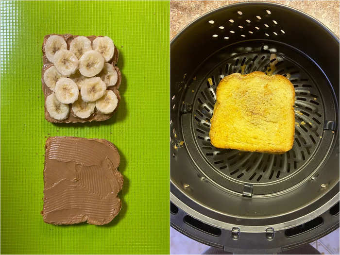 This simple sandwich makes peanut butter and banana the stars of the dish.