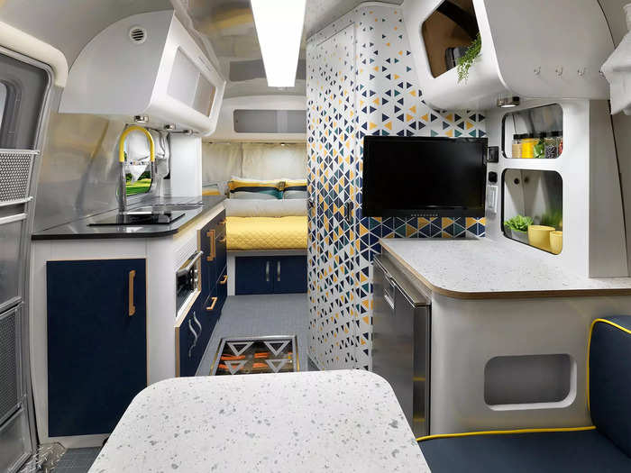And two weeks later, Airstream officially debuted a deep dive of its travel trailer, aptly named the eStream.