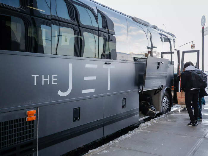 The startup calls itself an "affordable first-class" bus service.