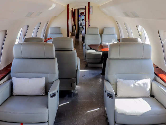 The Global 7500 can seat up to 19 passengers in its spacious cabin that offers four distinct living areas, as well as a full galley and crew rest area.