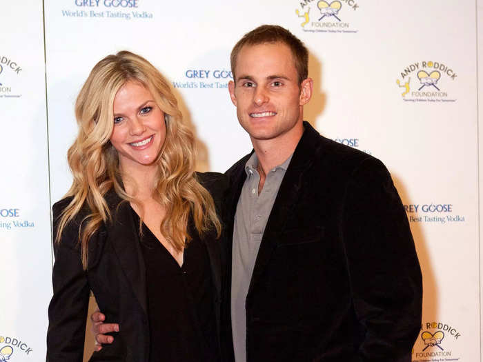 Olympian Andy Roddick is married to Brooklyn Decker.