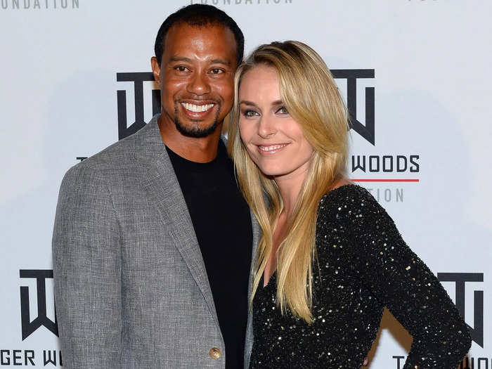 Golfer — but not Olympian — Tiger Woods dated Olympic skier Lindsey Vonn for two years.