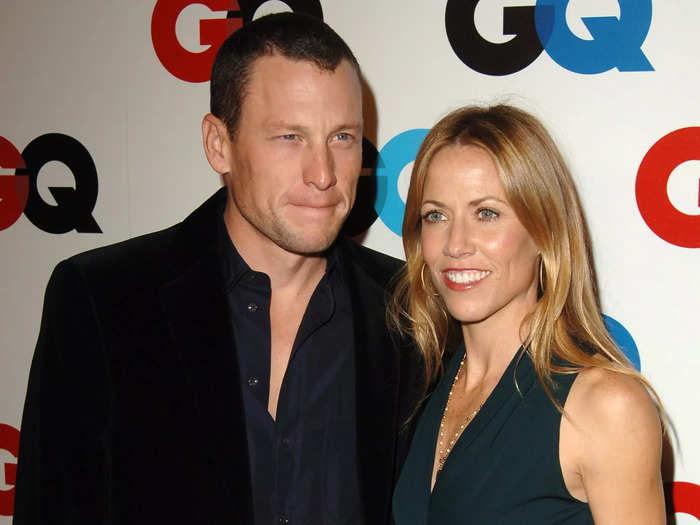 Olympic cyclist Lance Armstrong was engaged to Sheryl Crow for a year.