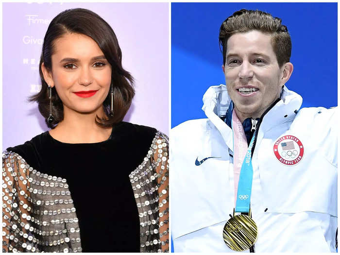 Olympic snowboarder Shaun White is currently dating "Love Hard" actress Nina Dobrev.