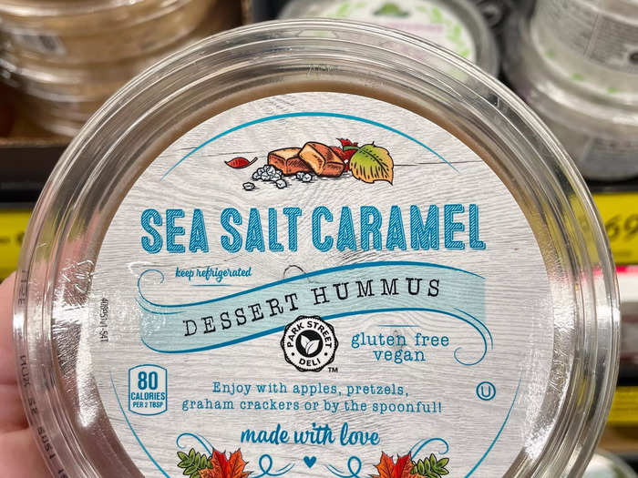 The sea-salt-caramel hummus changed my mind about dessert dips.