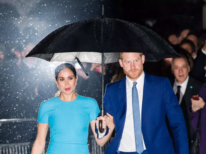 They stunned on their way to the Endeavour Fund Awards Ceremony in London, England, in March 2020.