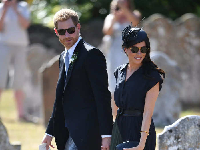 In August 2018, the couple matched sunglasses when attending a friend