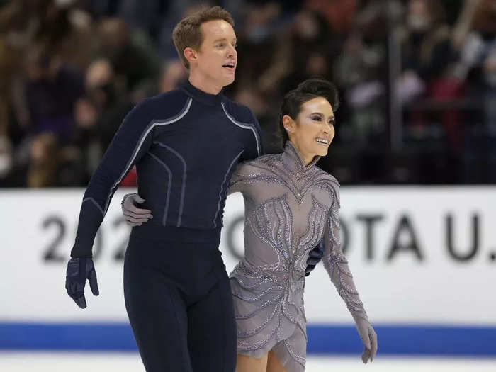 US ice dancers Madison Chock and Evan Bates knew each other for years before becoming a couple — they even went on a few dates as teenagers.
