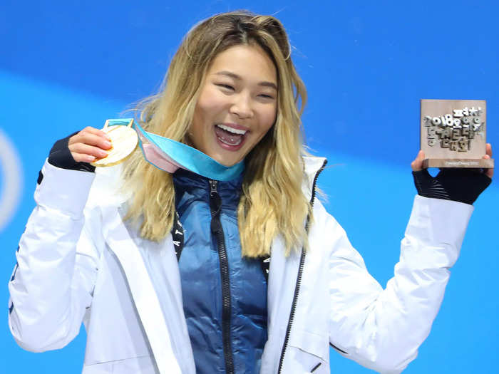 At 17, US snowboarder Chloe Kim became the youngest woman to win gold on the halfpipe in Olympic history in 2018.