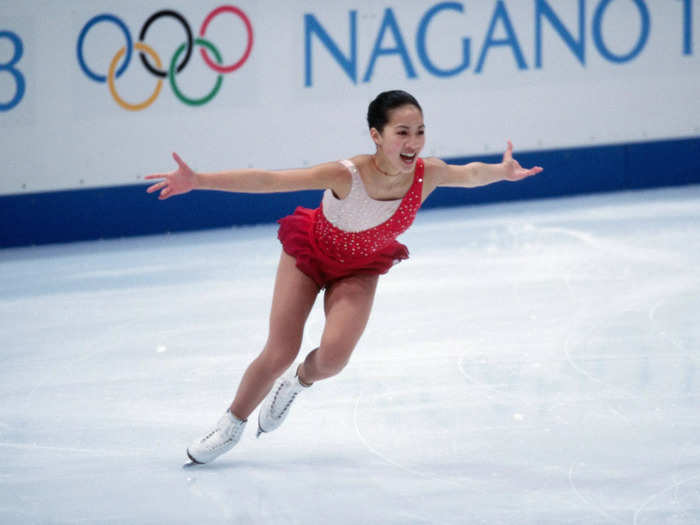 Figure skater Michelle Kwan won a silver medal in 1998 — when she was just 17 — and a bronze in 2002.