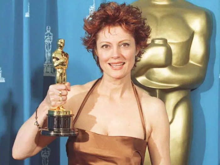 After four previous nominations, Susan Sarandon finally took home an Oscar in 1996 for her performance as a nun in "Dead Man Walking."