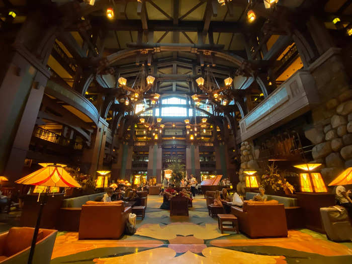 The stunning Grand Californian Hotel and Spa pays homage to the arts and crafts movement.