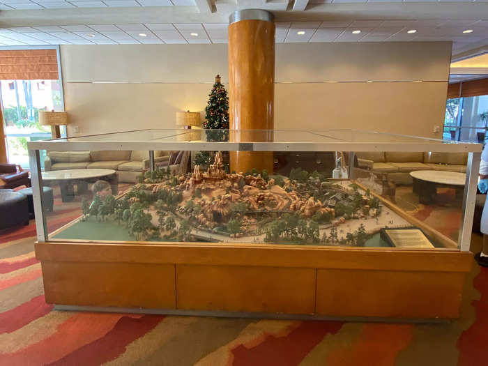 Take a stroll around the Disneyland Hotel