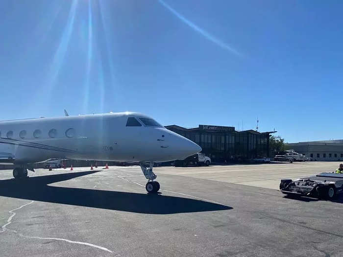 Hawthorne Municipal Airport in Hawthorne, California, is just two miles from SoFi Stadium where the game will be held, and it is expecting hundreds of additional planes to fly in.