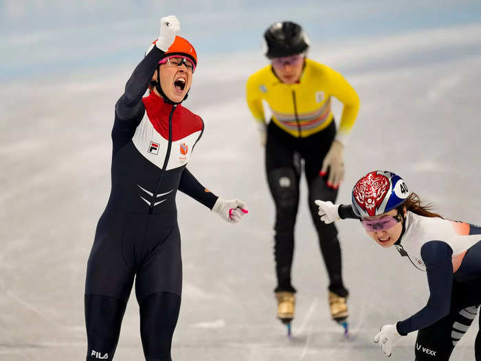 Celebrations are a great part of the Olympic experience.