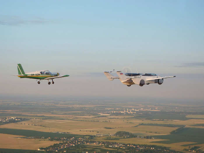 Since the dual-mode vehicle is a fully-fledged aircraft, anybody flying it will need a pilot