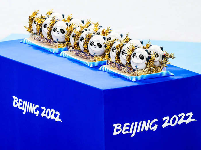 While demand remains high for Bing Dwen Dwen and Shuey Rhon Rhon souvenirs, a select few are guaranteed to take home a mascot of their own, complete with Olympic laurels, no line-waiting necessary: the athletes who medal at the Games.