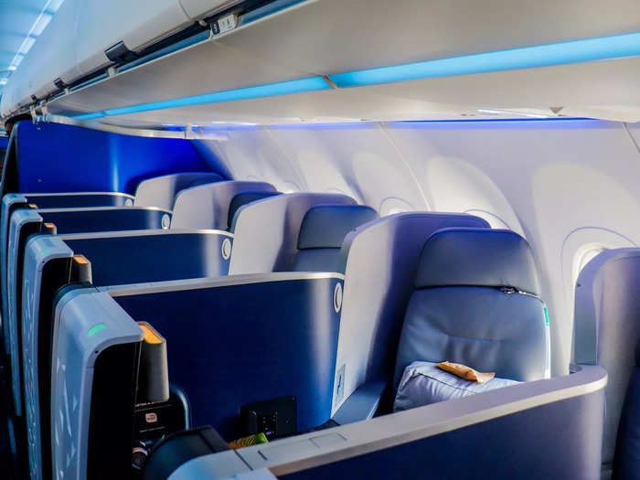 …or configuring the cabin in a 1x1 configuration with direct-aisle access, like JetBlue