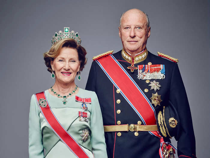 The King and Queen of Norway, King Harald V and Queen Sonja, have been married for 53 years.