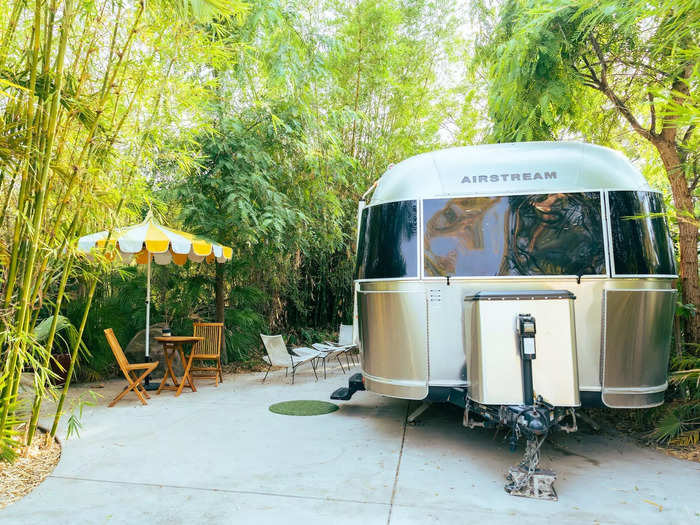 The Airstream may be an American icon, but the "silver bullets" have attracted the eyes of international visitors, which made up about 40% of the Outpost