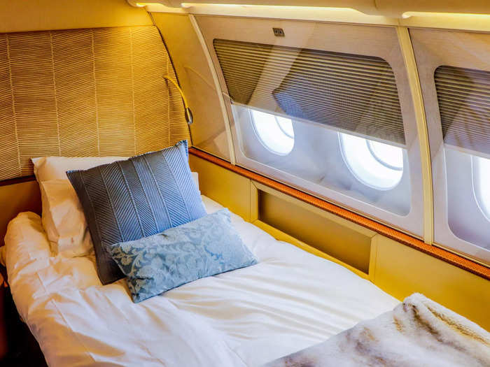 A proper bed beats even the nicest lie-flat seat on an airliner as there