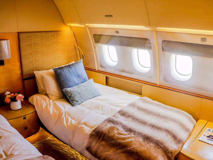 Bedrooms are one of the key differentiators between airliners-turned-private-jets and traditional business jets, and another aspect of an aircraft for which only an abundance of space could allow.