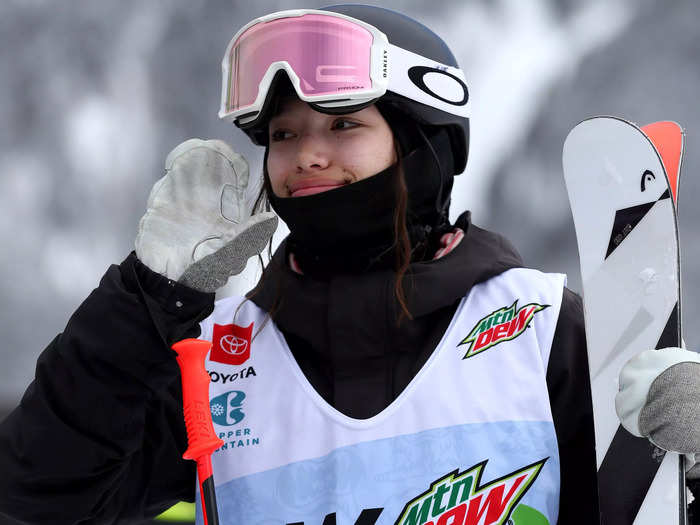 4. Zoe Atkin is a freestyle skier and 2021 World Championships bronze medalist.