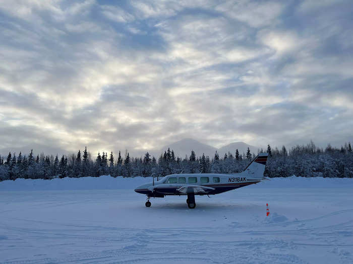 I spend my winter days coordinating flights in and out of my town.