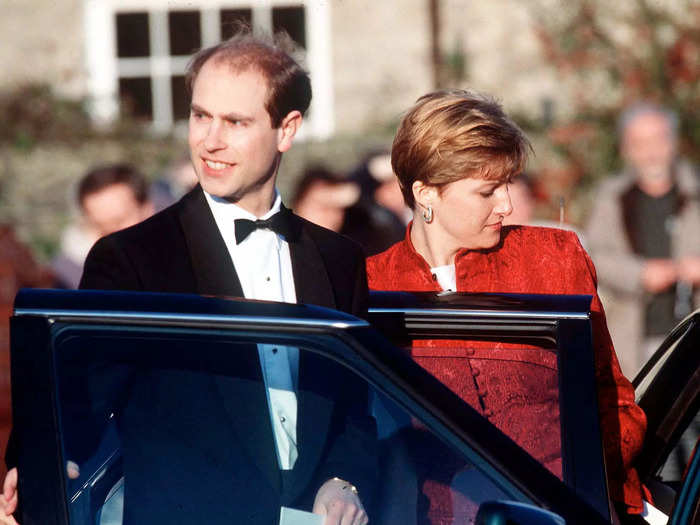 Prince Edward, the youngest son of Queen Elizabeth, met Sophie Rhys-Jones in 1987.