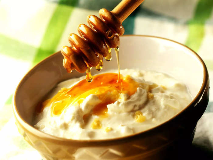 1. Greek yogurt and honey